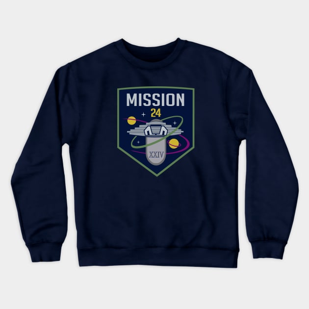 Lost In Space Mission 24 Crewneck Sweatshirt by PopCultureShirts